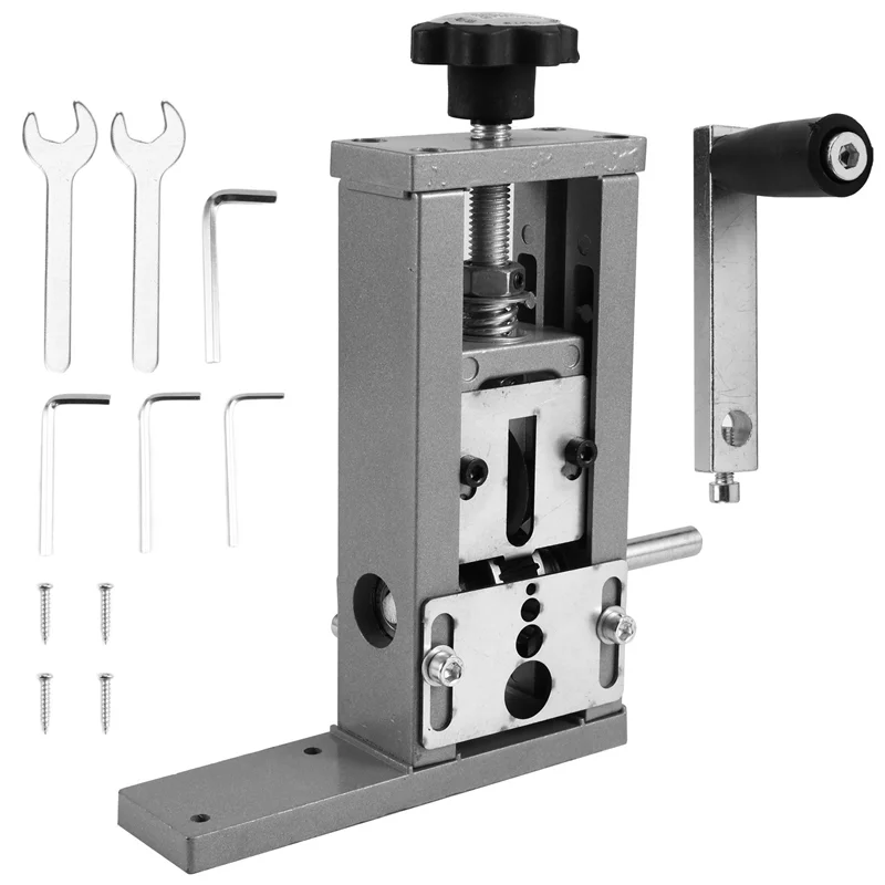 ماكينة تجريد الأسلاك اليدوية سلك 1-21 مللي متر كابل ماكينة تقشير كهربائية لإعادة تدوير كابل الأسلاك النحاسية الخردة-ABGL #3