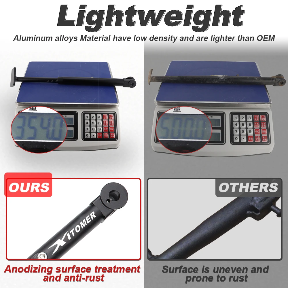 Motorcycle Adjustable Kick Side For HONDA XR650L XR 650L XR 650 L 1993-2026 Aluminum Stand Kickstand Foot Support Parking Stand