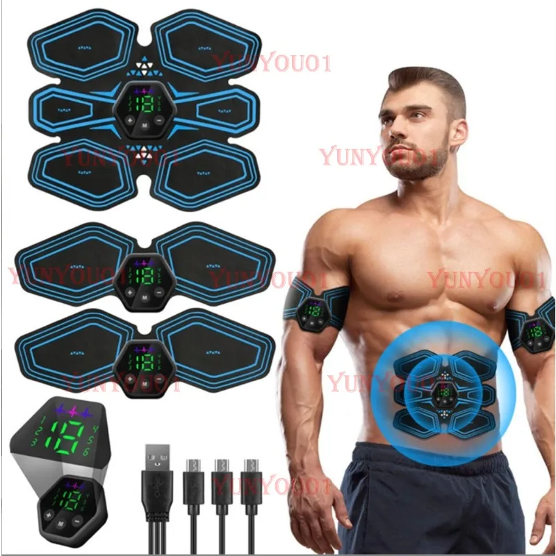 Smart Abdominal Muscle Sticker Pulse Black Technology Abdominal Apparatus Muscle Sticker Abdominal Apparatus