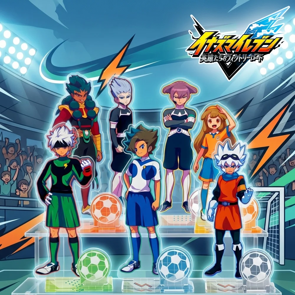 Inazuma Eleven Victory Road Acrylic Stand Keychain Custom 2026 New Tenma Football Sport Decor Gift