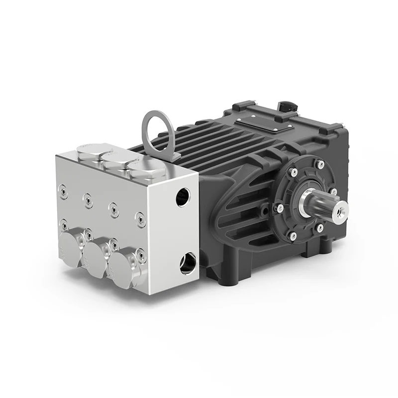 High Pressure Washer Pump DBP Brass Triplex Plunger Pump 130-167Bar 67-87LPM Ceramic Piston Pump for Industrial Washing Machine