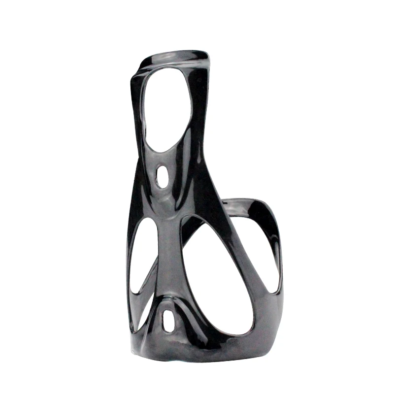 Cycling Bottle Holder Electroplate Colorful Lightweight Carbon Fibre Bike Bottle Cage