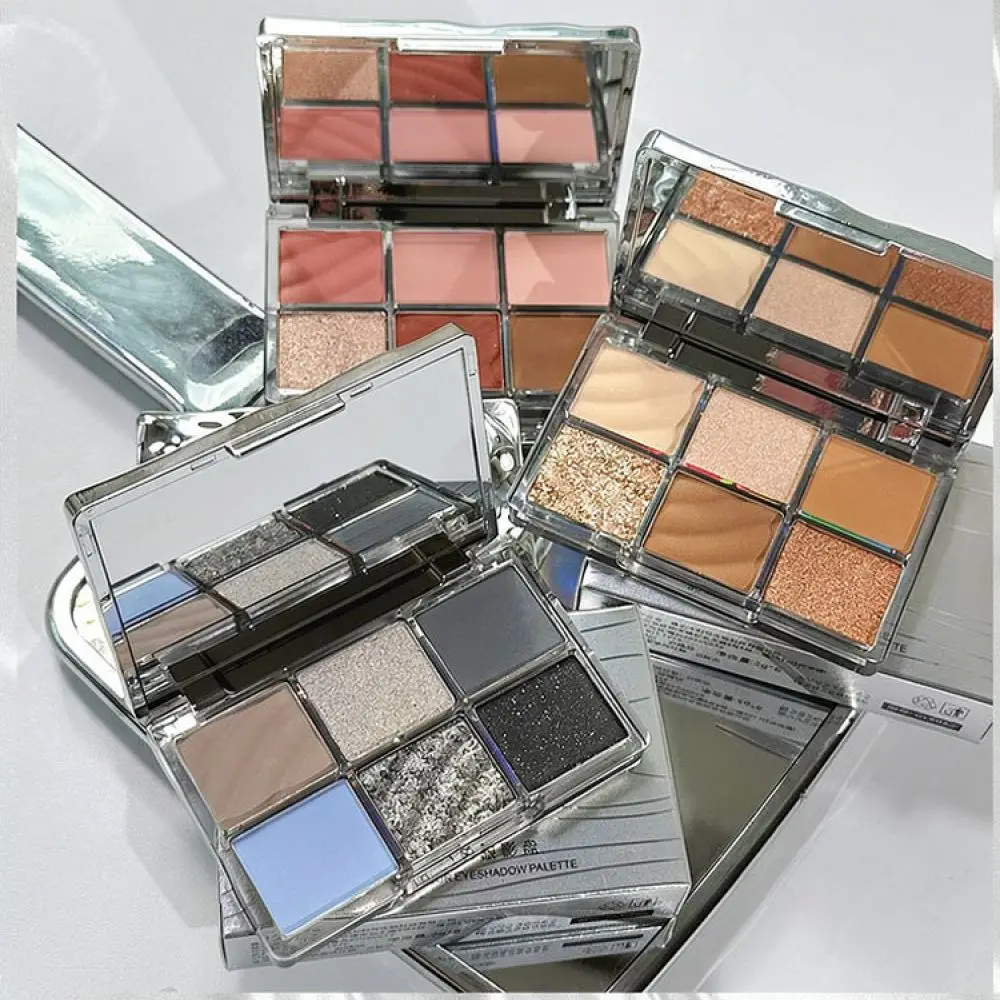 For For LEEINTO Professional 6 Shades Eyeshadow Palette Matte Shimmer Glitter Pigmented Makeup Kit Waterproof Durable Beauty Eyes - Aliexpress Deal
