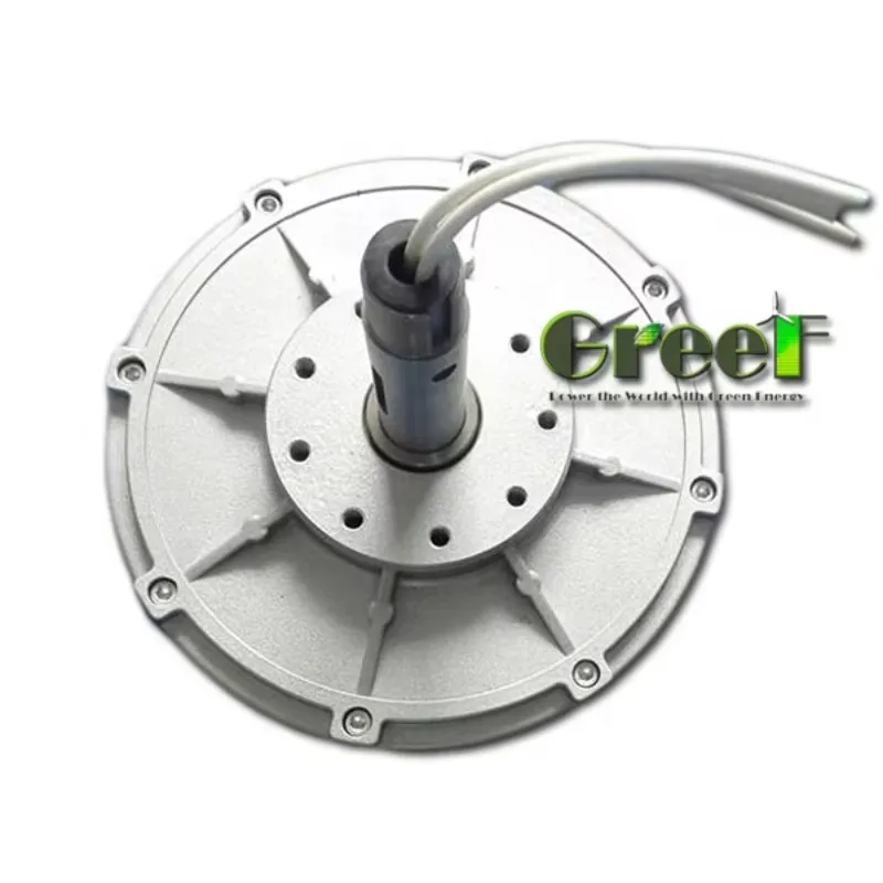 

1000W Axial Flux Permanent Magnet Generator Low Speed Dynamo For Home Use Wind And Water Power Model PMG Low RPM Outer Rotor