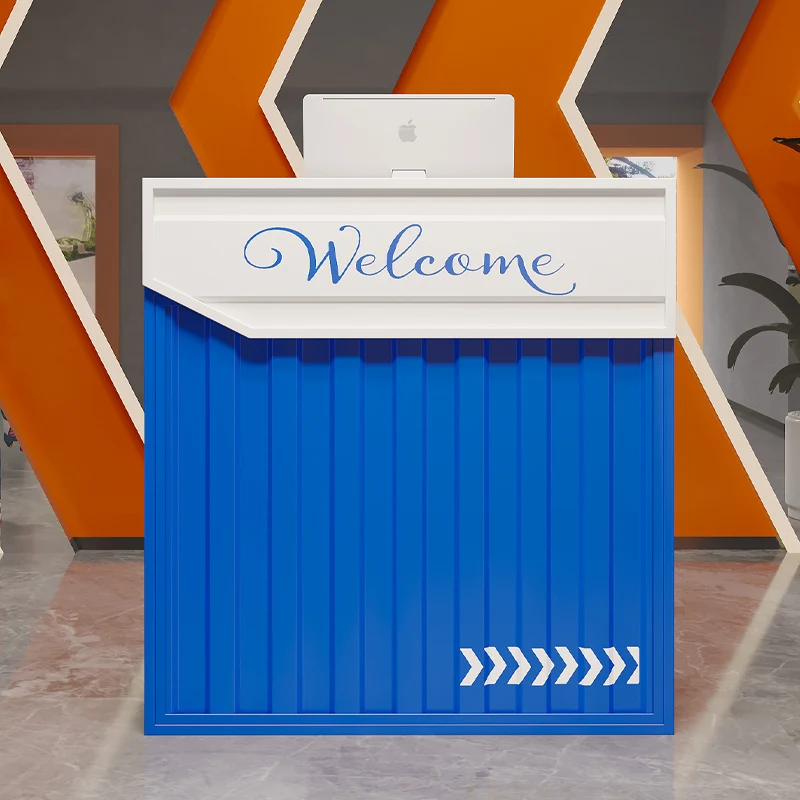 كتابة Emfangs مكتب الاستقبال مصابيح القسطرة الفاخرة الحديثة مكتب الاستقبال الأعمال التكيف مقهى موبليس أثاث الاستقبال #4