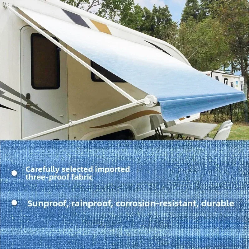 RV awnings, retractable canopy, camping side awnings, outdoor tents