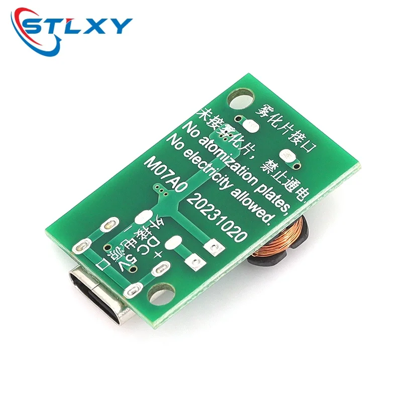 Stlxy TYPE-C Mini Humidifier  Single Spray Non-Switched Atomization Humidification Module DC5V DIY Ultrasonic Atomizer