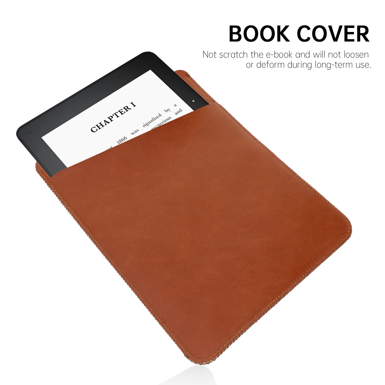 

1pc Electronic E-book Protective Case Imitation Cover for 2019 Durable Non-fading Book Cover Tablet