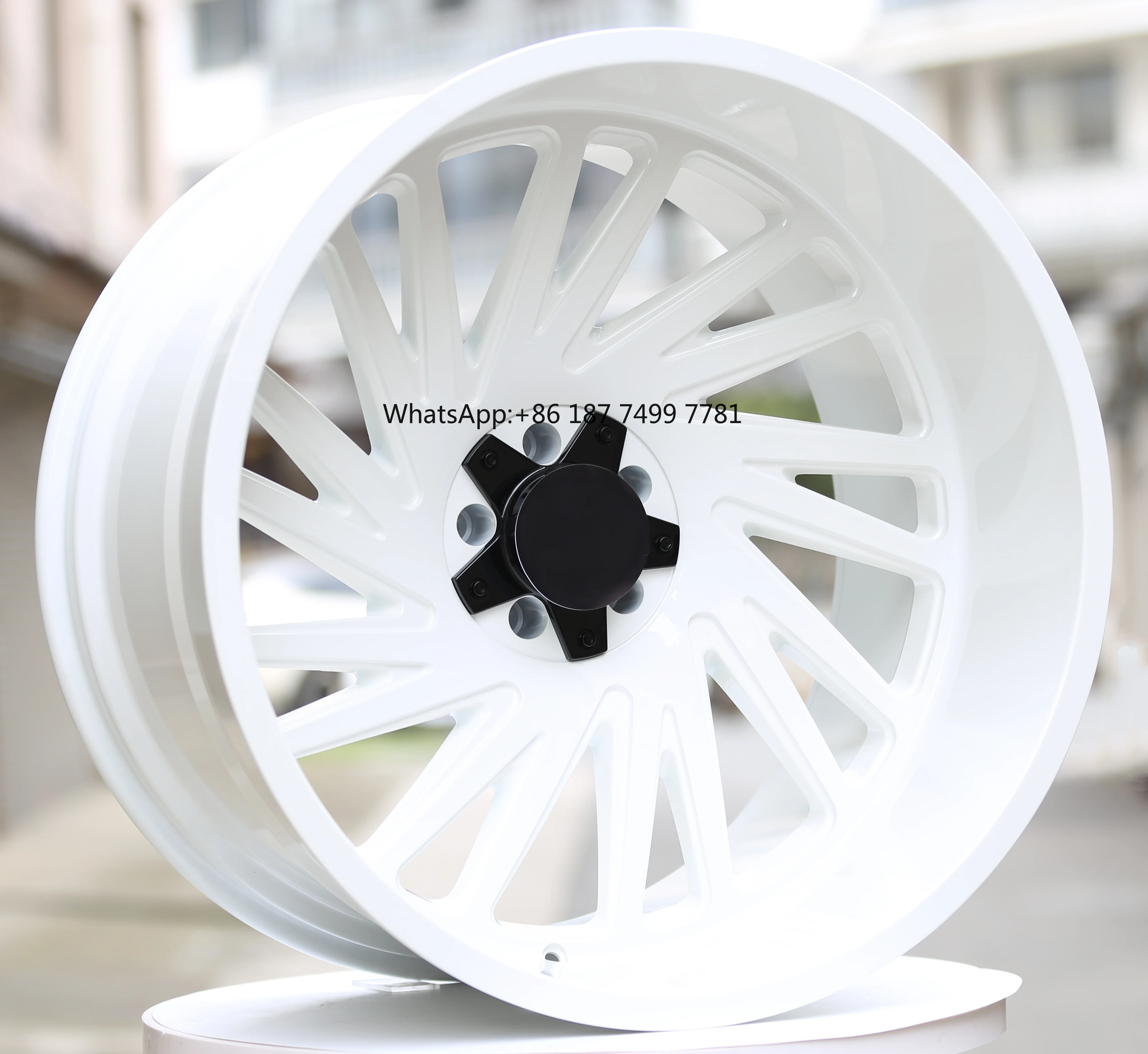 

White 24*14 -72 5*127 Aluminum Alloy Wheels Fit for Grand Commander Grand Chee Gladiator JT SUV Pickup Wheels