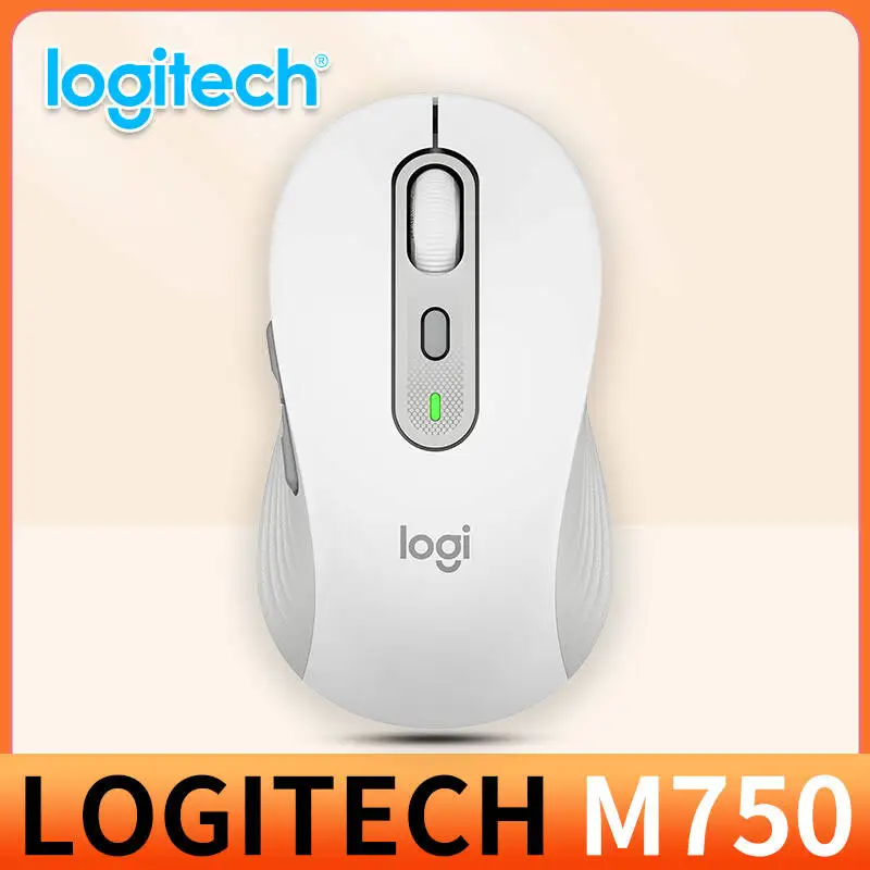 ماوس المكتب Logitech M650 Professional مدمج وهادئ ومريح للحمل ومريح للمس ومصمم خصيصًا