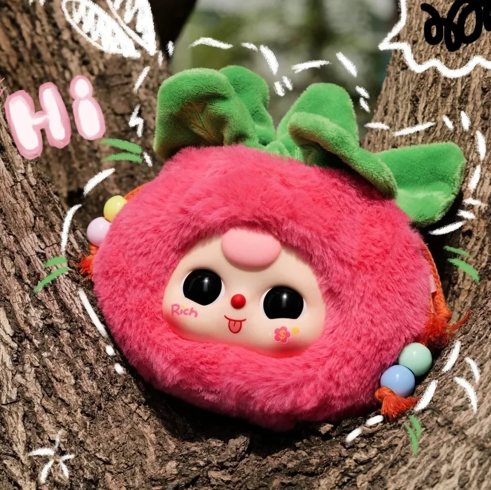

Baby Three Lucky Bag Series Blind Box Cute Desktop Decoration Backpack Pendant Plush Vinyl Doll Mystery Box Surprise Gift
