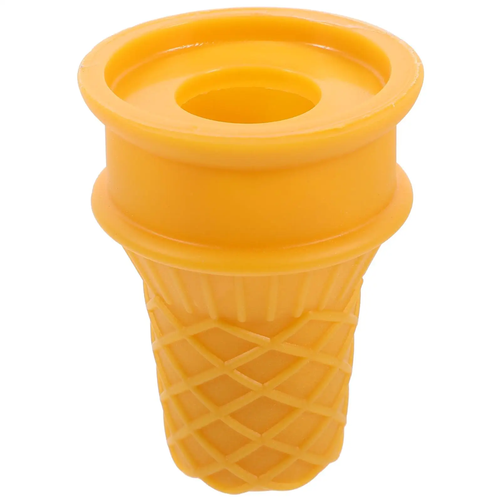 

Simulation Ice Cream Cone Props Realistic Sweet Treats Photography Accessories Khaki Fake Dessert Display Decor Party