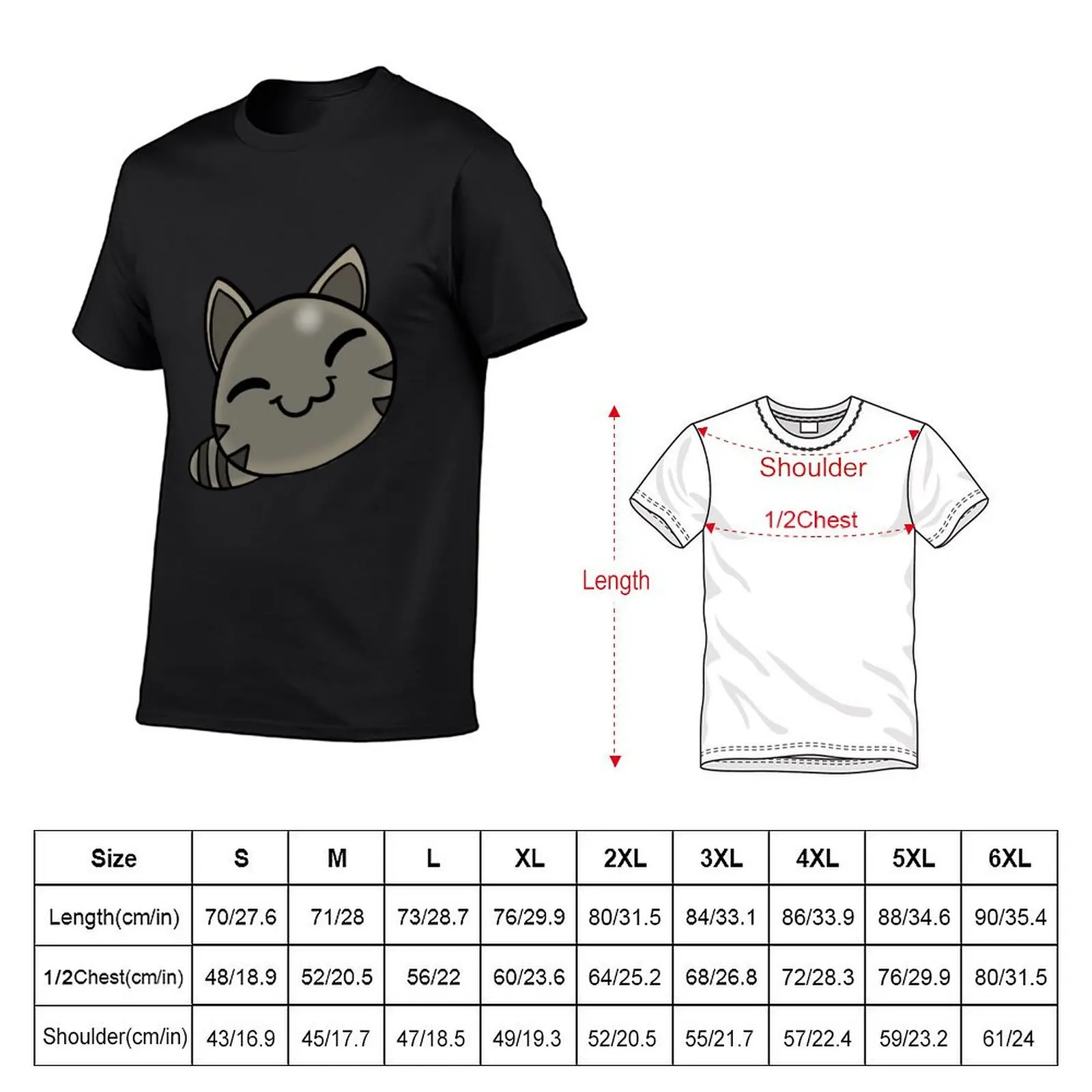 Tabby Slime T-Shirt blacks quick drying Aesthetic clothing vintage clothes sweat shirts, men