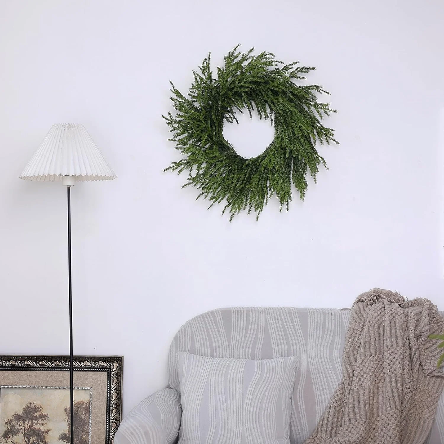 

Christmas Rattan Wreath Decorations Window Door Arrangement Rtificial Green Plant Wreaths Home Garland Hanging Ornaments