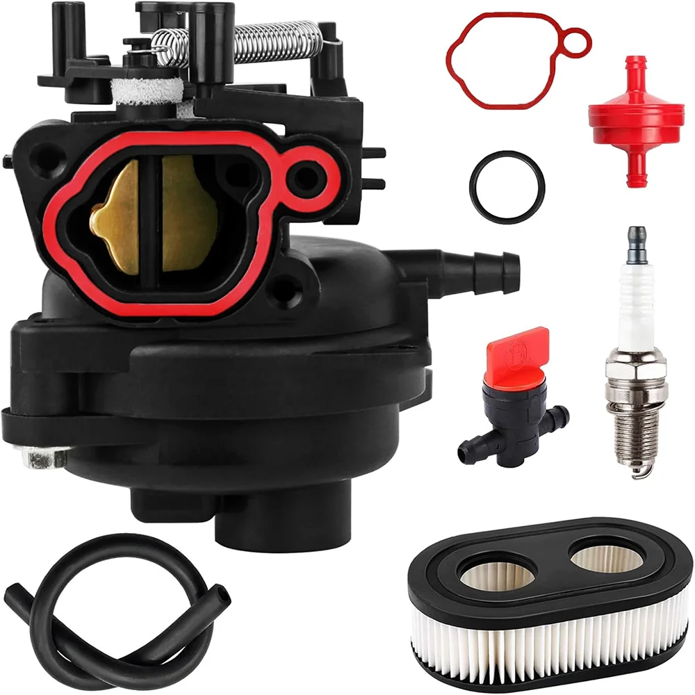 799584 594058 Carburetor Kit Spark Plug & Air Filter Assembly Compatible For Briggs Stratton Carb 594057 592361 594529 550EX