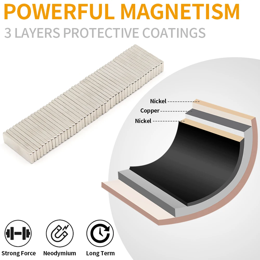 Neodymium Magnet 30x10x3 Block NdFeB N35 30mm x10 mm x3 mm Super Powerful imanes Permanent Magnetic 30*10*3 2/5/10/20/50Pcs