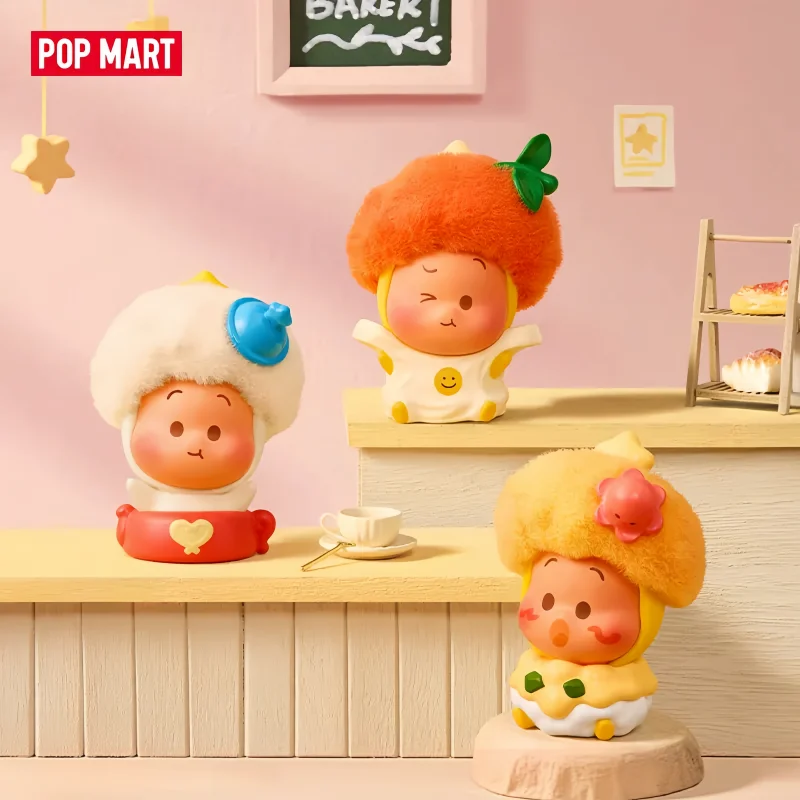 Genuine POP MART POP BEAN Twinkle Twinkle Live The Ordinary Series Mini Figures Blind Box Collectible Toys Surprise Trendy Gifts