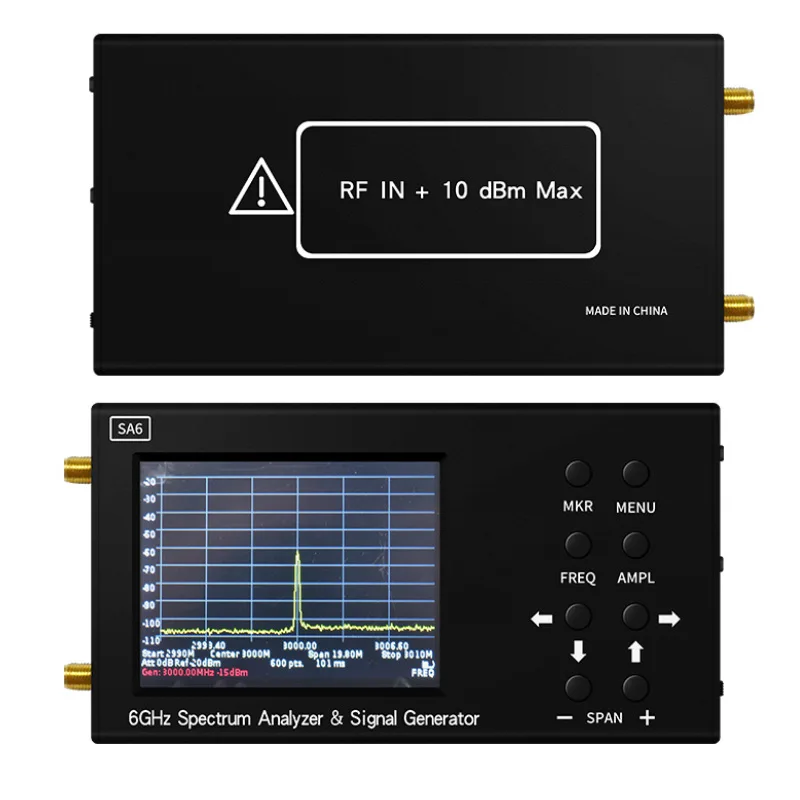 6GPortable Spectrum Analysis InstrumentWi-Fi CDMALaboratory35-6200MhzSignal Tester SA6