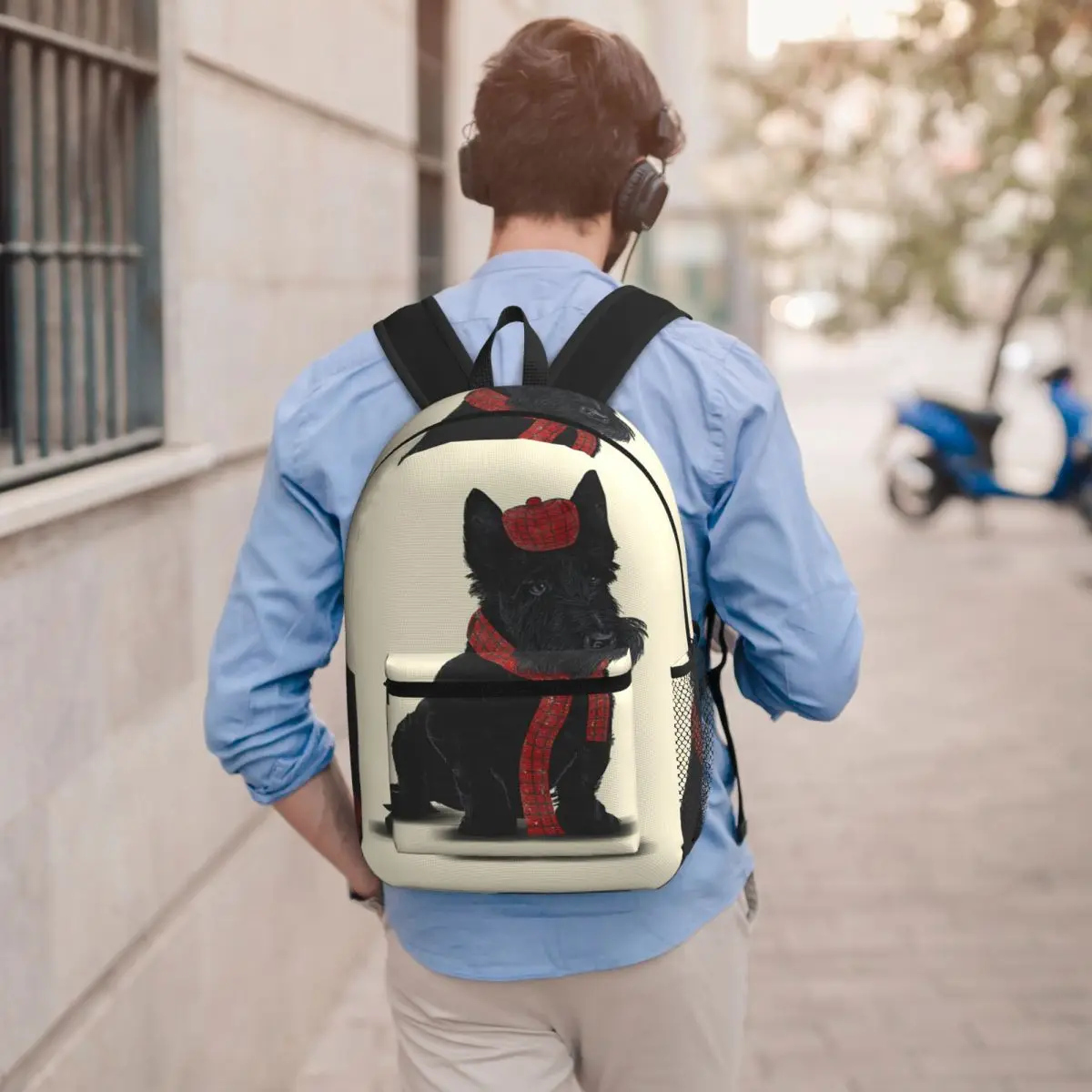 

I Love My Scotties Dog Backpack Boys Girls BookBag Kids School Bag Computer Shoulder Bags for Men Women