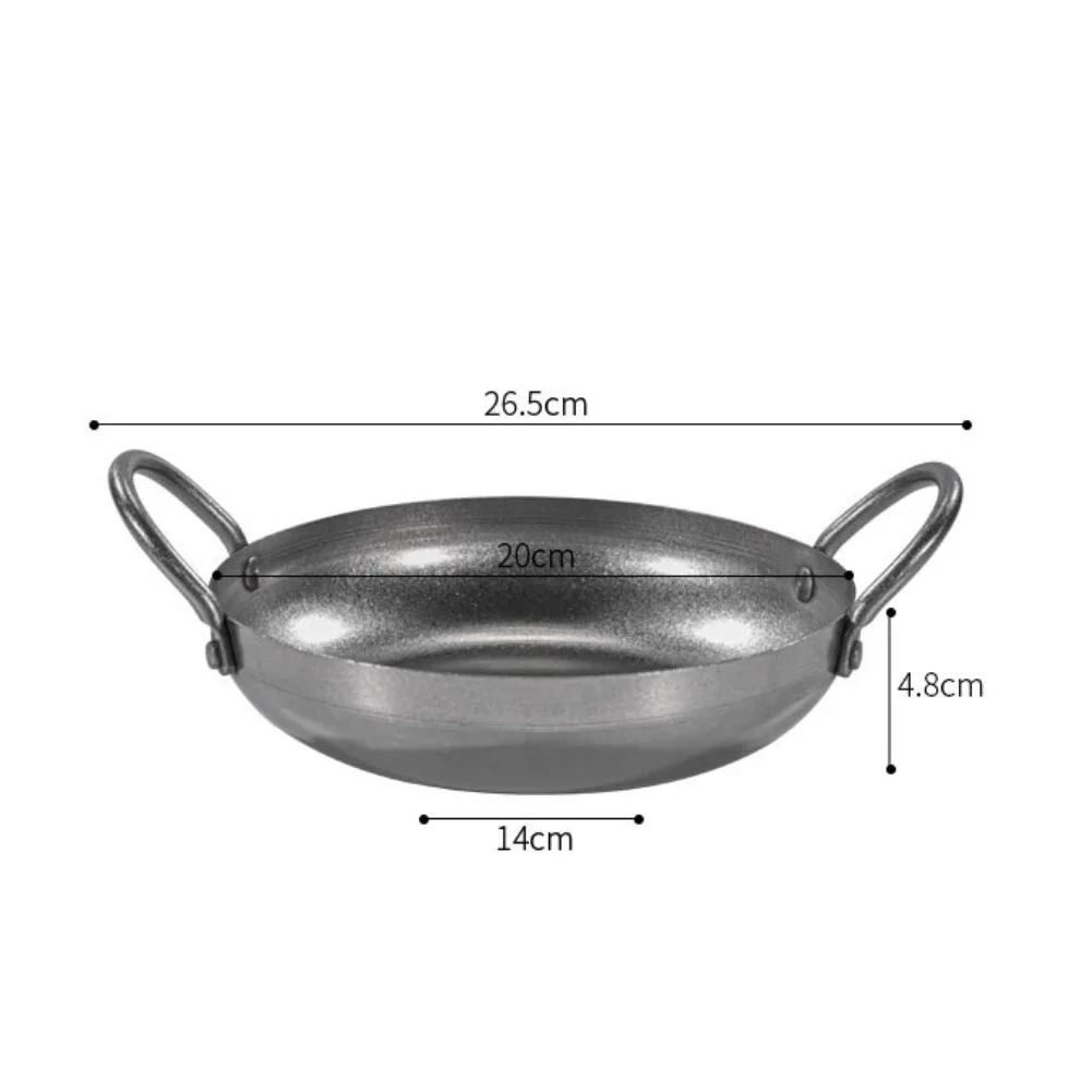 Stainless Steel Seafood Stew Pot with Unique Antique Look and Snowflake Gray Detail for Home and Restaurant Use