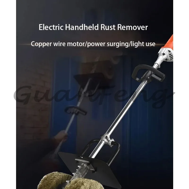 Multifunctional portable rust iron sheet color steel tile refurbished rust removal grinder