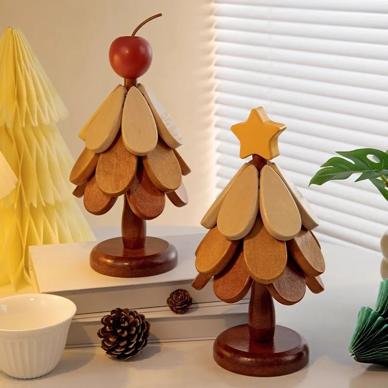 

Creative Wood Tree Shape Tableware Mats Home Desktop Decoration Pot Bowl Heat Insulation Pad Fruit Juice Water Cup Table Pads