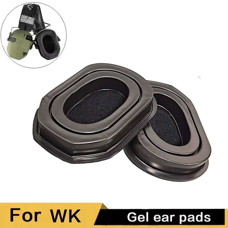 

Tactical Silicone Headset Ear Pads Replacement Shooting Earmuff Accessories for Hunting