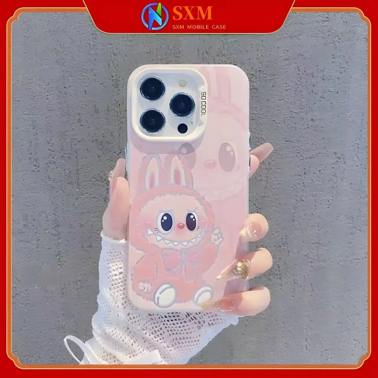 

Suitable for Apple mobile phone cartoon little cutie Rabu cloth Apple phone case