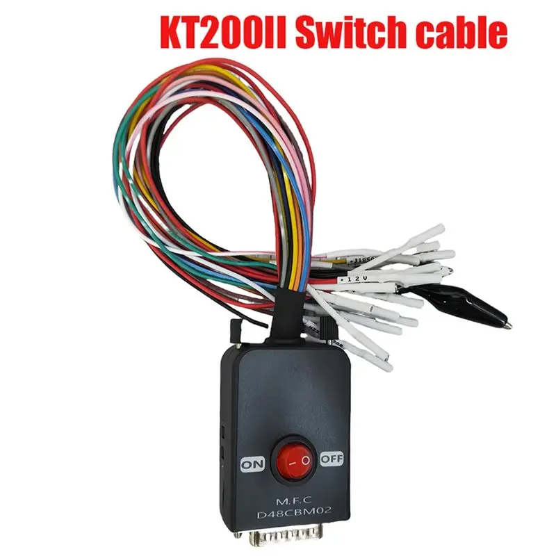 【MUST-HAVE】KT200II OBD2 For ECU Programmer Tool Switch Cable Kit For ECUHELP KT200 KT200II OBD/For In Boot Jtag Car Truck