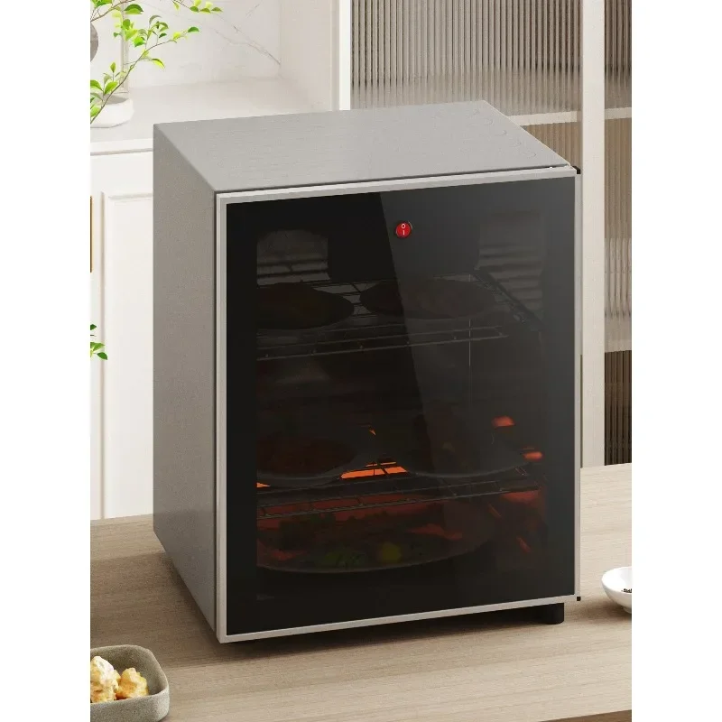 Food insulation cabinet, household and commercial pluggable heating vegetable hood