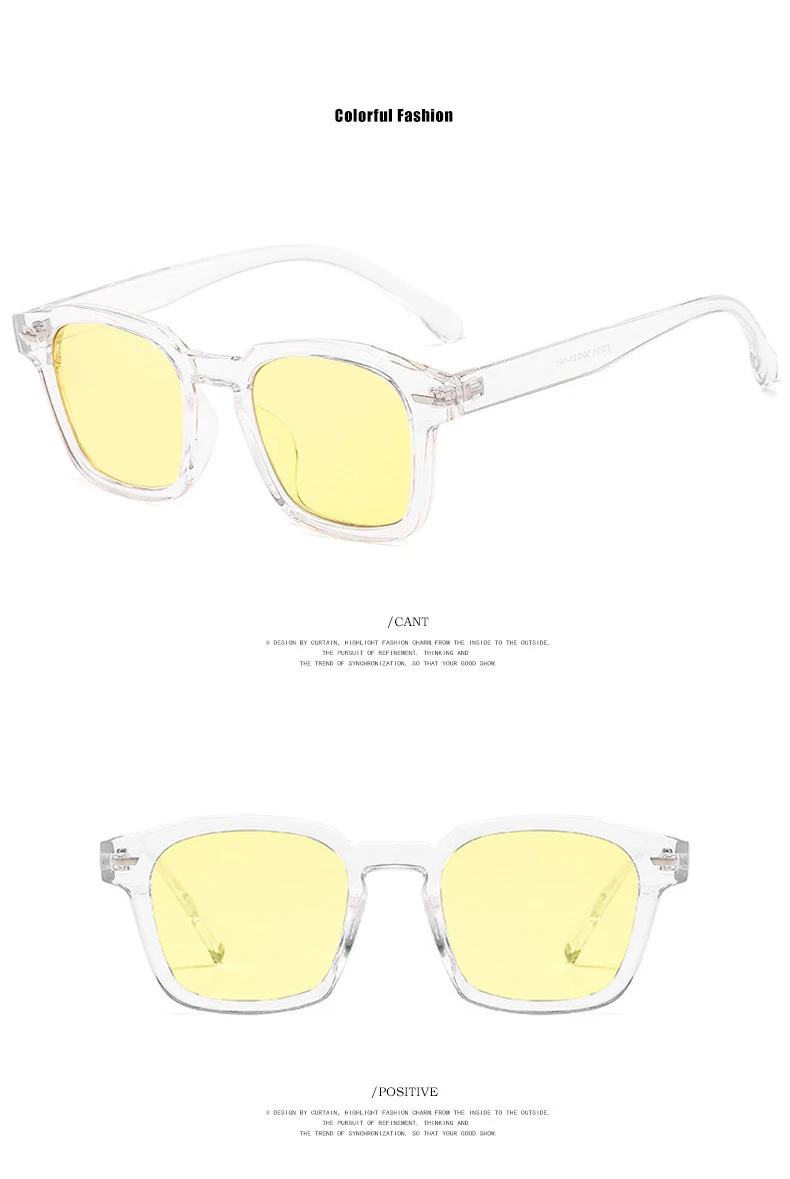 Rmm Marke 3 stücke/Set hochwertige neue Polygon Meter Nagel quadratische Sonnenbrille Mode Männer Hip Hop Brille Retro Sonnenbrille Frauen – Detail 15