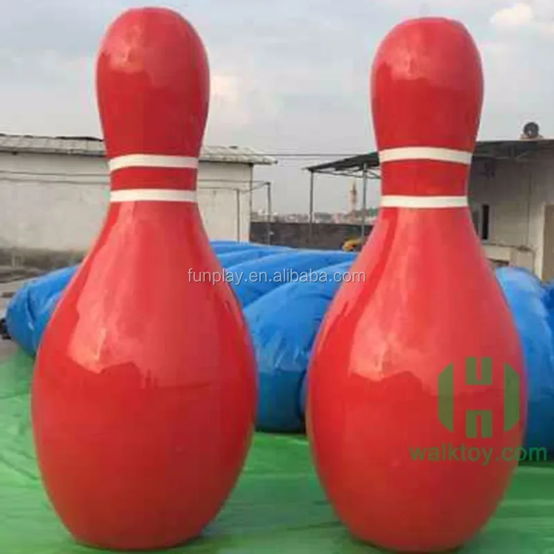 Top quality inflatable bowling pins bowling lanes cricket bowling machines for sale