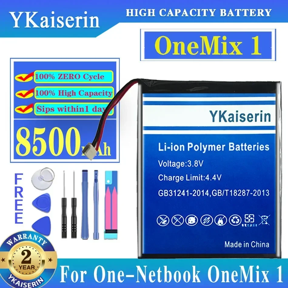 

Good Low-Temperature Performance Notebook Battery 8500mAh For One-Netbook Onemix Onemix 1 H-687292P