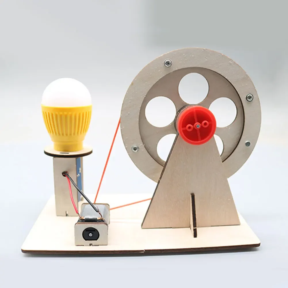 Interactive STEM Learning Kit Hand Cranked Generator For Kids To Explore Electrical Concepts With Practical Hands On Activities