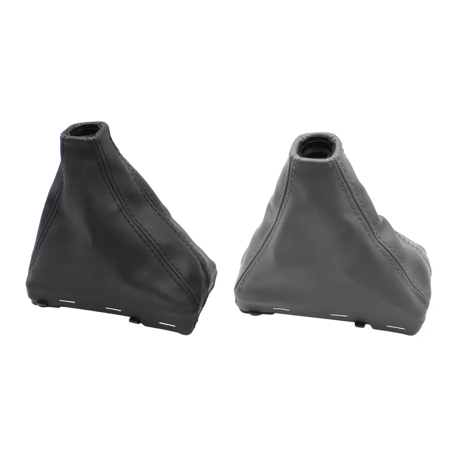 Car Gear Shifter Knob Boot Gaiter Dust Cover Shifter Sleeve, Easy Installation Replace Parts for Audi A3 A4 A5 A6 C6 Q5 Q7
