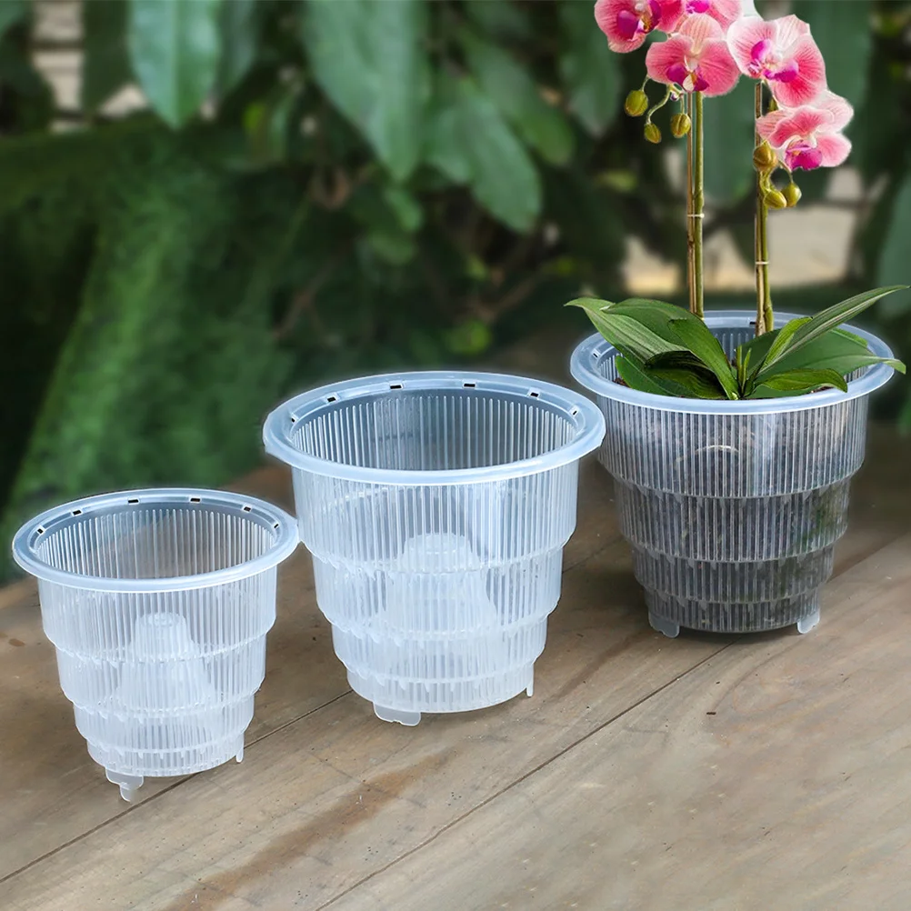 

Hydroponic Planting Basket Pots for Plants Nursery Cups Container Orchid Plastic