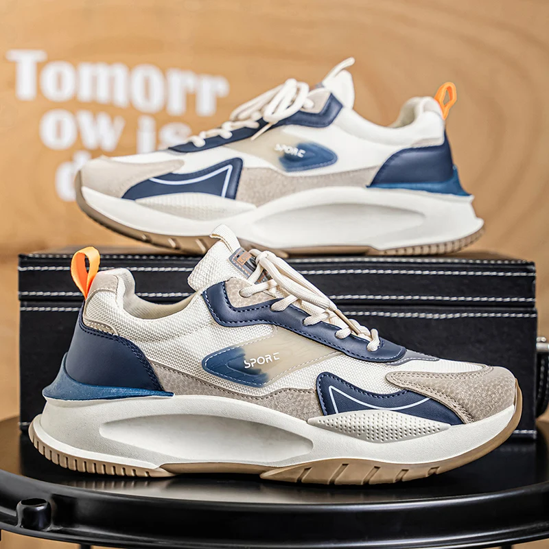 

Очень большая мужская обувь, дышащая цельная обувь для бега и повседневная обувь, противоскользящая и прочная прогулочная обувь большого размера.