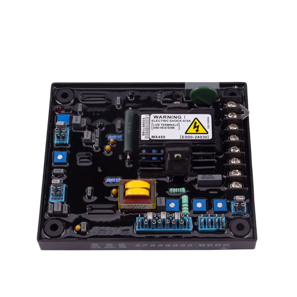 

High Quality MX450 AVR Diesel Generator Automatic Voltage Regulator Stabilizer Control Module Panel Brushless Genset Parts