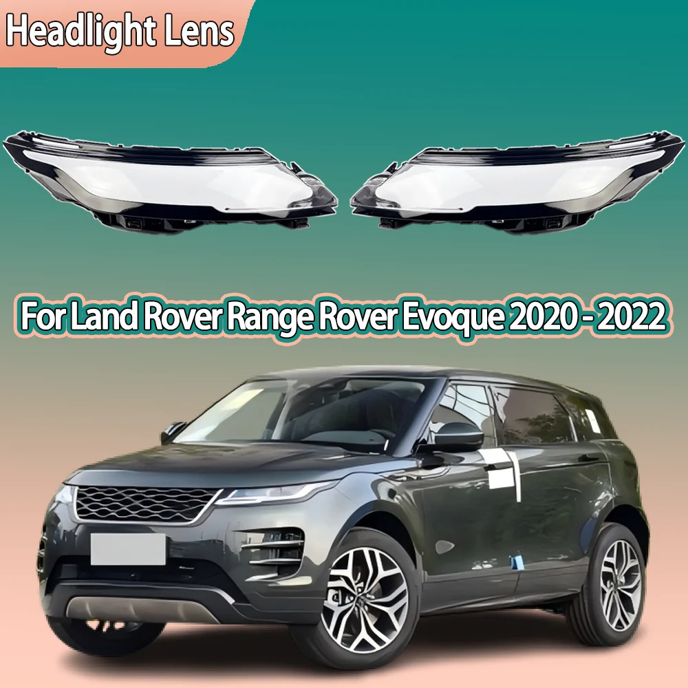 

Для Land Rover Range Rover Evoque 2020 2021 2022, абажур для фары, прозрачный абажур, крышка фары, линза из плексигласа