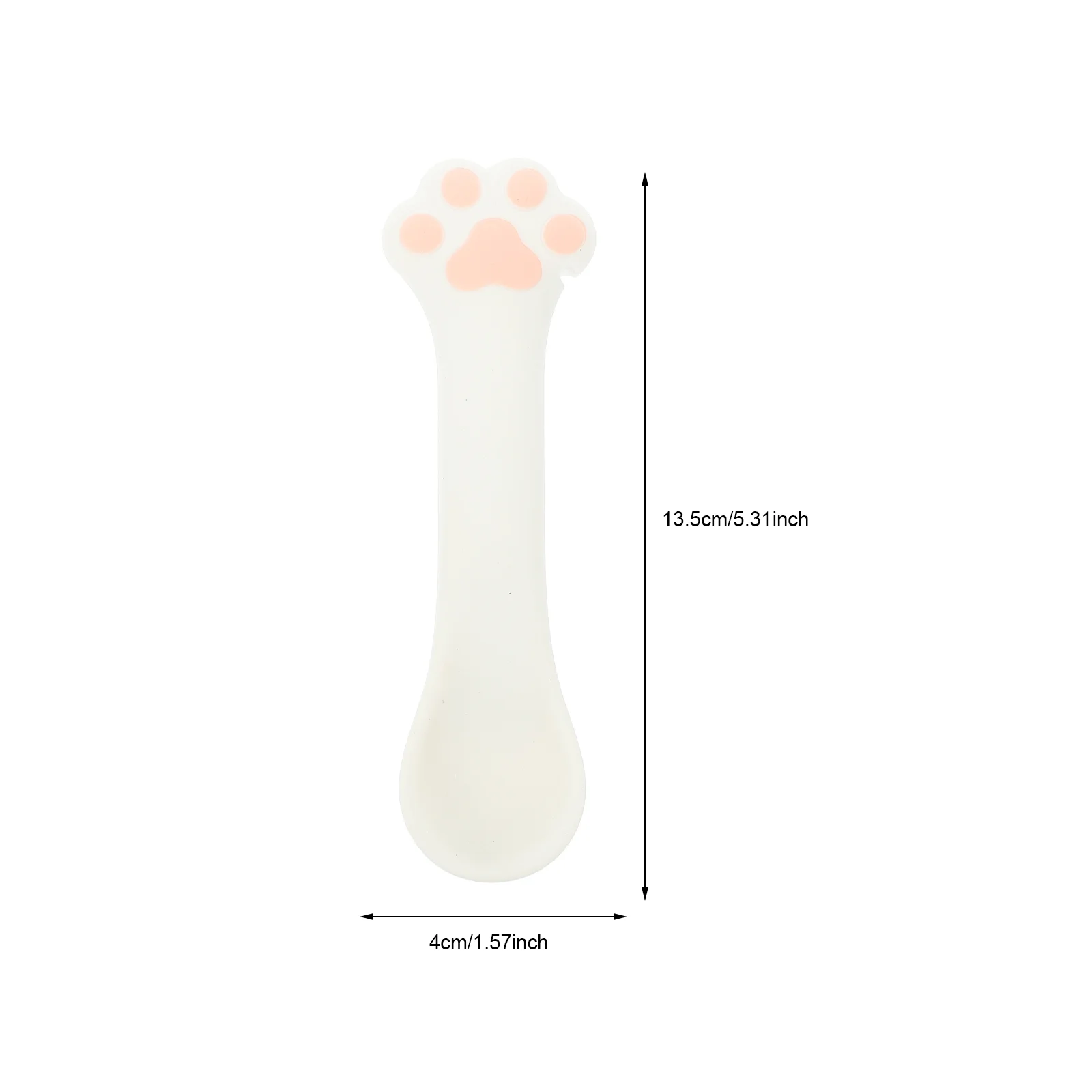 Silicone Scoop Pet Canned Soup Spoon Wet Cat Food Jar Serving Utensils Quickly Open Lid Without Pain Lever Effort