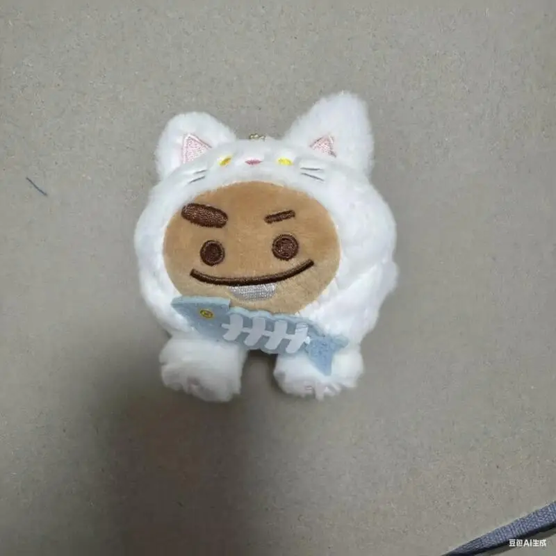 Anime Kreskówka BT21 Nowy Kostium Zwierzęcy Pluszowa Zabawka Chimmy Cooky Shooky Zawieszka do Plecaka Brelok Ozdoba Prezent dla Przyjaciela