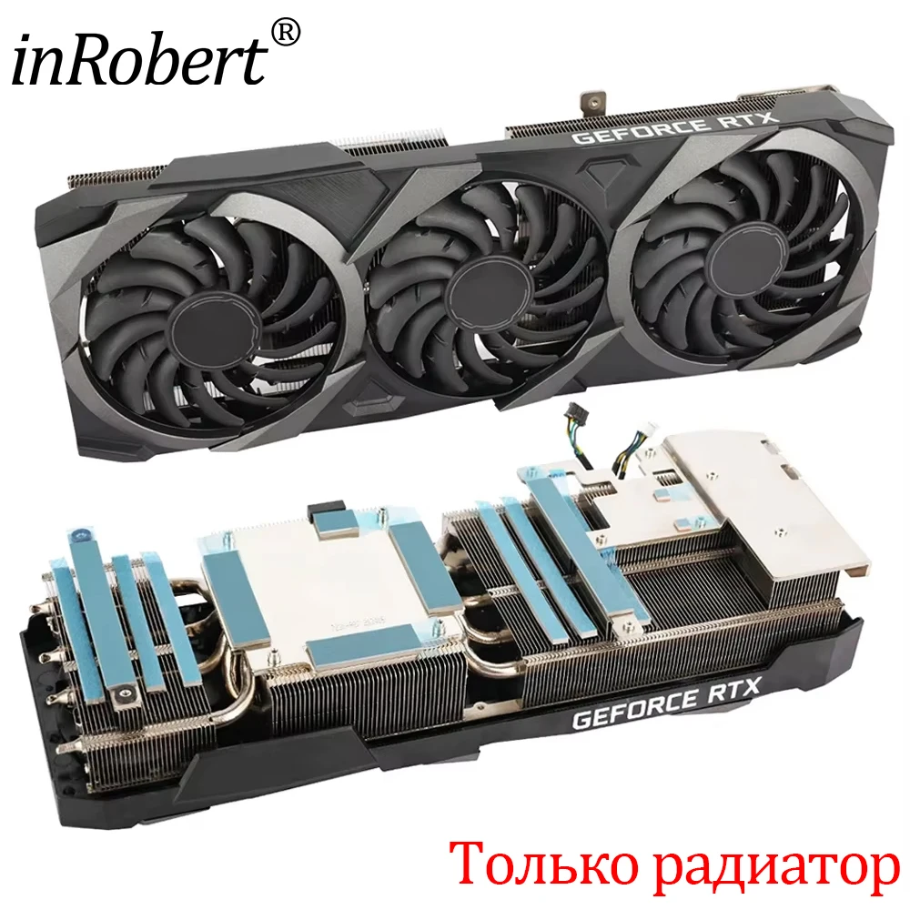 

Cooler Fan Heatsink Replacement For MSI RTX 3080 3080TI 3090 Ventus 3X Graphics Video Card Cooling Fan Heat Sink Radiator