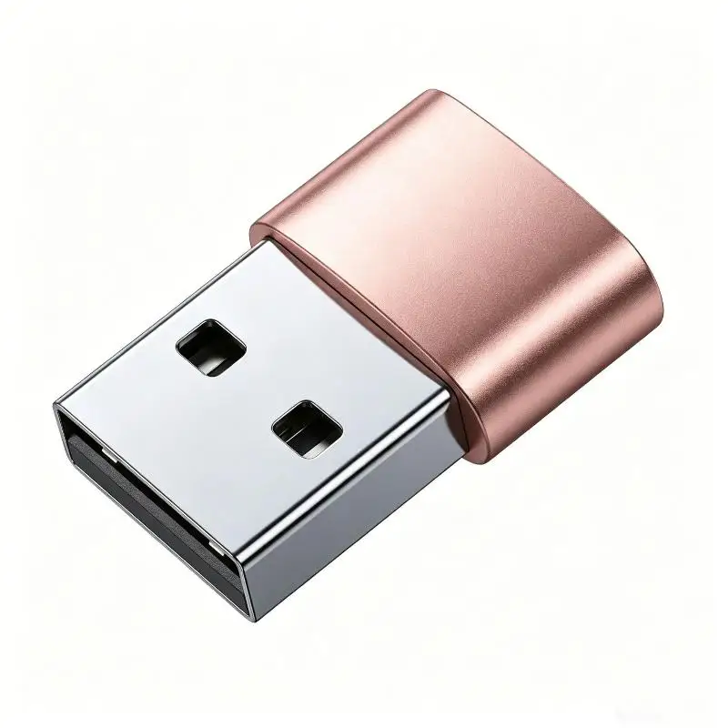 1Pcs USB A Male To Micro Type C Female Connector OTG Adapter USB To Type C Converter For Computer Laptop Data Transfer