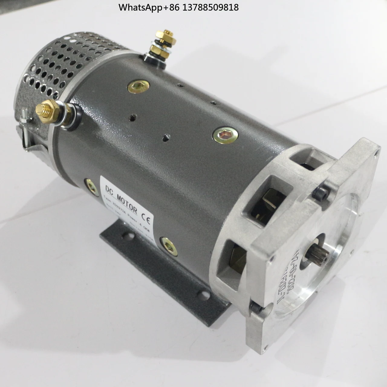 High Speed 24V 4KW DC Electric Motor with Waterproof Brush Commutation 3000rpm Speed for Home Appliance Boat Fan Robot Use view 6