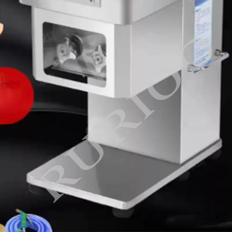 Automatic Meat Slicer Slicing Dicing Shredding Fresh Beef Pork Chicken Vegetable Machine Cutter Adjustable Thickness