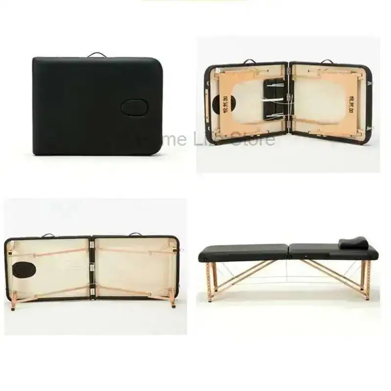 เตียงนวดพับได้แบบโมเดิร์น สไตล์นอร์ดิก สำหรับร้านเสริมสวย เตียงนวดมืออาชีพแบบพกพา อุปกรณ์ออกกำลังกาย
