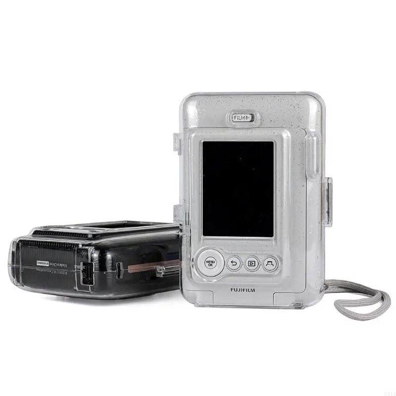 R91A Clear Crystal PVC Protective for Case Camera Bag Cover for Fujifilm Mini Liplay