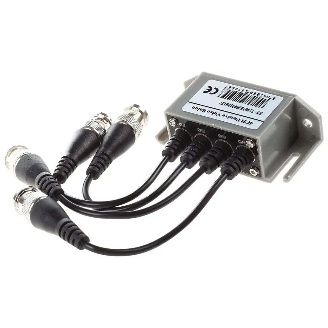 4-Channel Video Balun BNC UTP CAT5 Transmitter for CCTV/ Surveillance Camera Trend