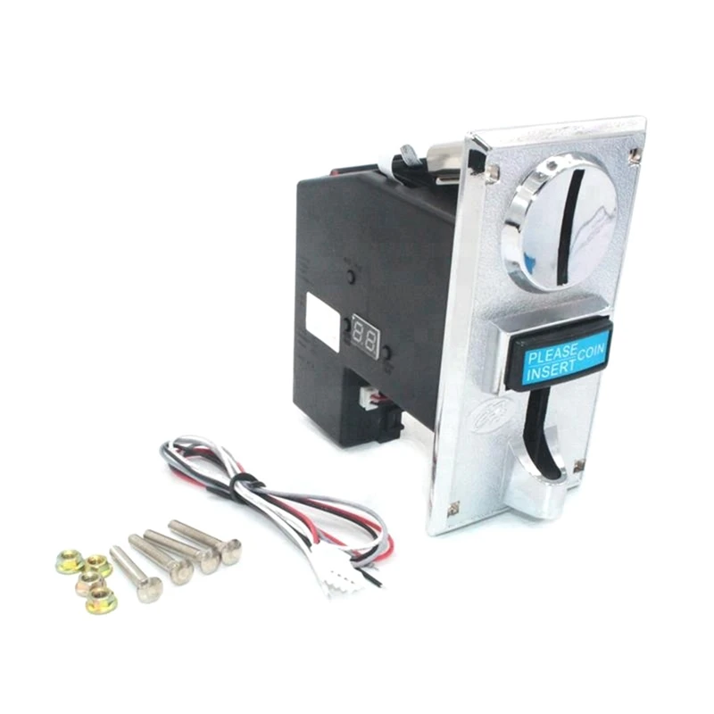 Aceptador de monedas multimoneda, memoria para lavadora de autoservicio, máquina expendedora, cambio de boletos de juego