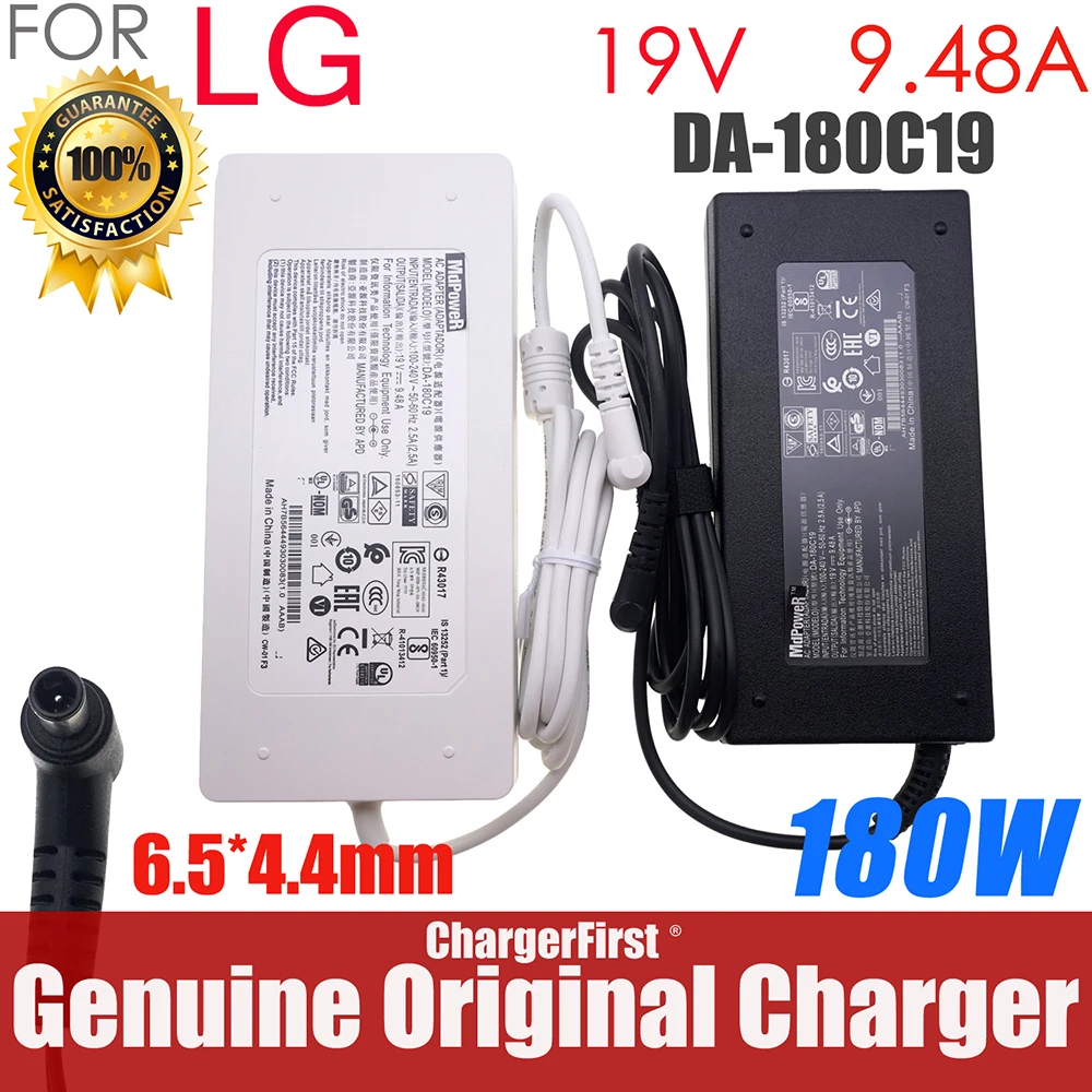 DA-180C19 EAY64449304 19V 9.48A 180W Monitor Adapter for LG 38UC99-W 32UD99-W 34UC99-W 38WK95C-W 38BK95C-W 32UL950-W UltraWide